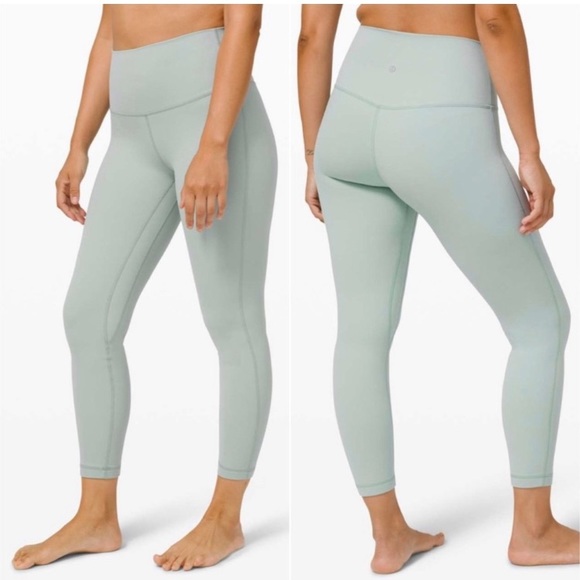 Lululemon Align HR 7/8 Pant 25” - Hazy Jade Size 6 - Picture 2 of 4